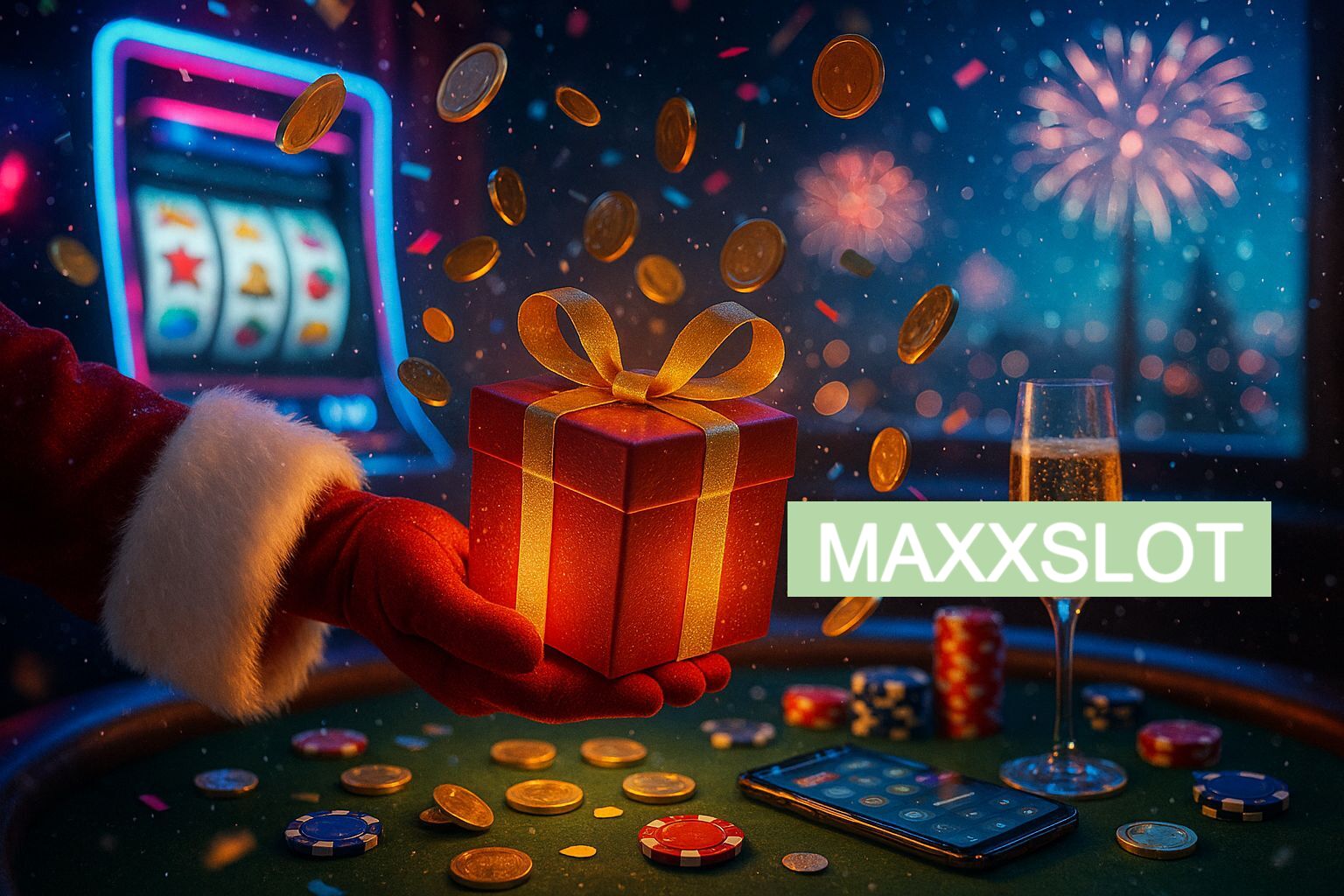 Promoções de Ano Novo no MAXXSLOT